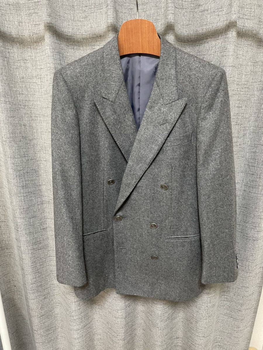 Yves saint laurentイブサンローランテーラードジャケット ダブルジャケット 