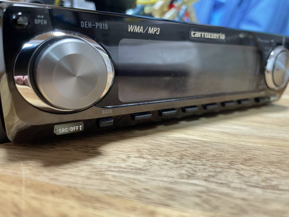 カロッツェリア DEH-P919 CDプレイヤー ジャンク扱い カロッツェリア DEH-P919 CDプレイヤー ジャンク扱い