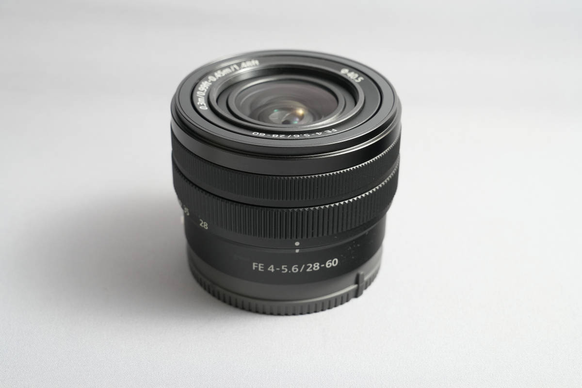 超美品】ソニー SONY FE28-60mm F4-5.6 SEL2860 レンズフード付き 