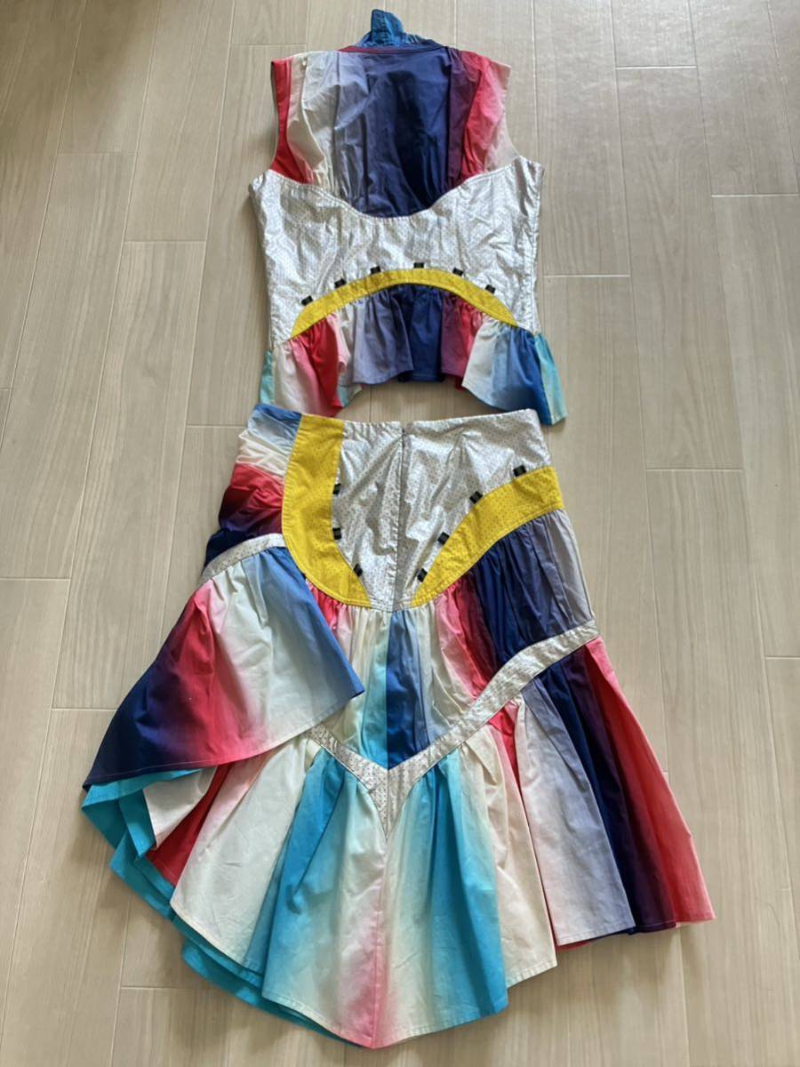 ISSEY MIYAKE イッセイミヤケ 上下セットアップ 異素材切替 アーカイブ