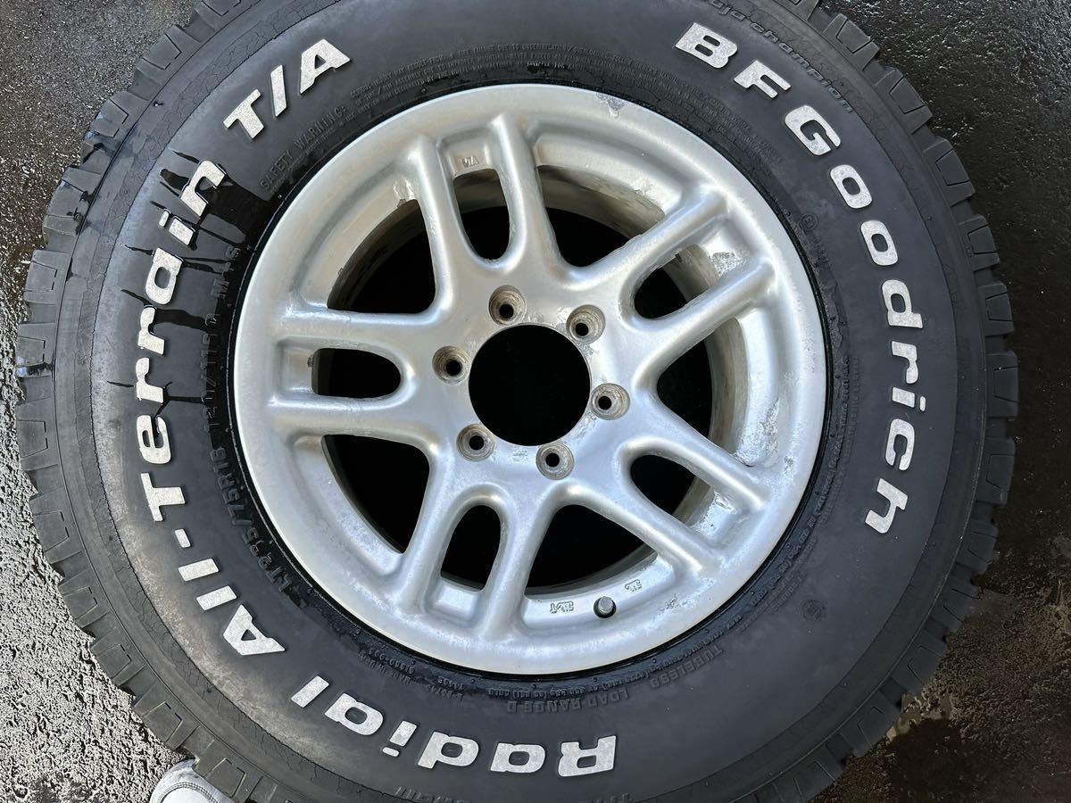 ランクル80 タイヤホイールセット BFGoodrich Radial All-Terrain T/A 