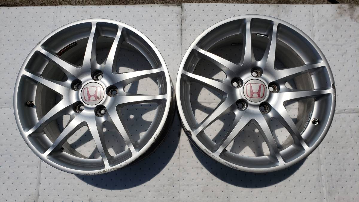 1円売切スタート】ホンダ)インテグラ TYPE-R(DC5型)用 純正ホイール 7J 