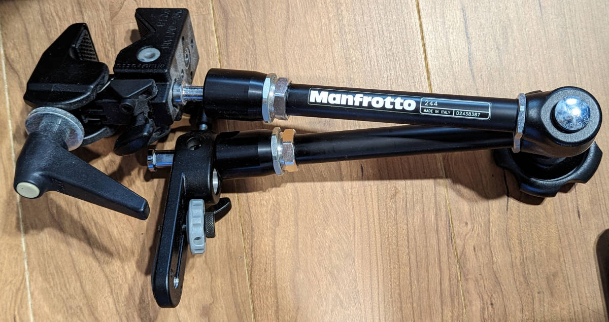 マンフロット Manfrotto 244 バリアブルフリクションアーム カメラブラケット付き(アクセサリー)|売買されたオークション情報 ...