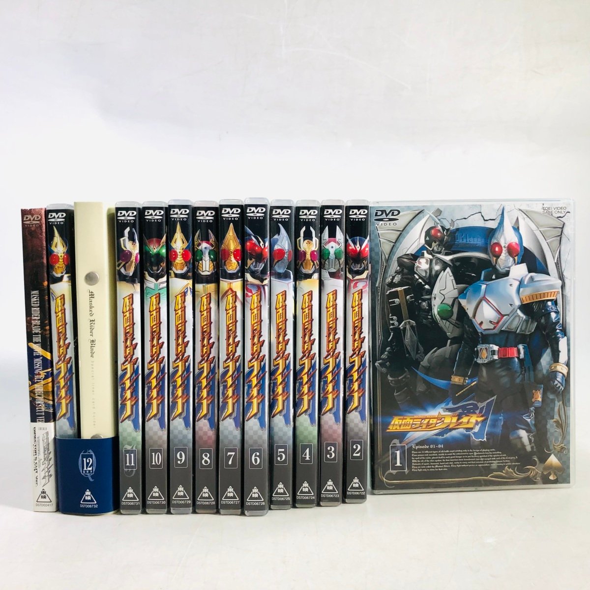 仮面ライダーブレイドDVD全12巻＋劇場版 仮面ライダー剣(ブレイド) VOL.1-