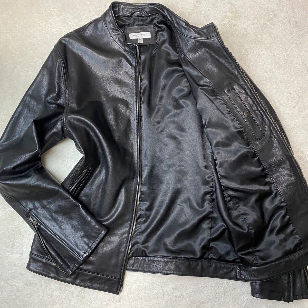 UNITED ARROWS ユナイテッドアローズ ユナイテッド ライダース 紺ブレ