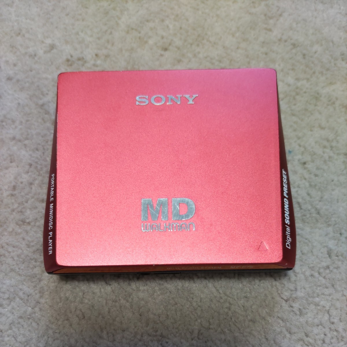 SONY MDプレーヤー ウォークマン 電池不良のため作動未確認 SONY MD