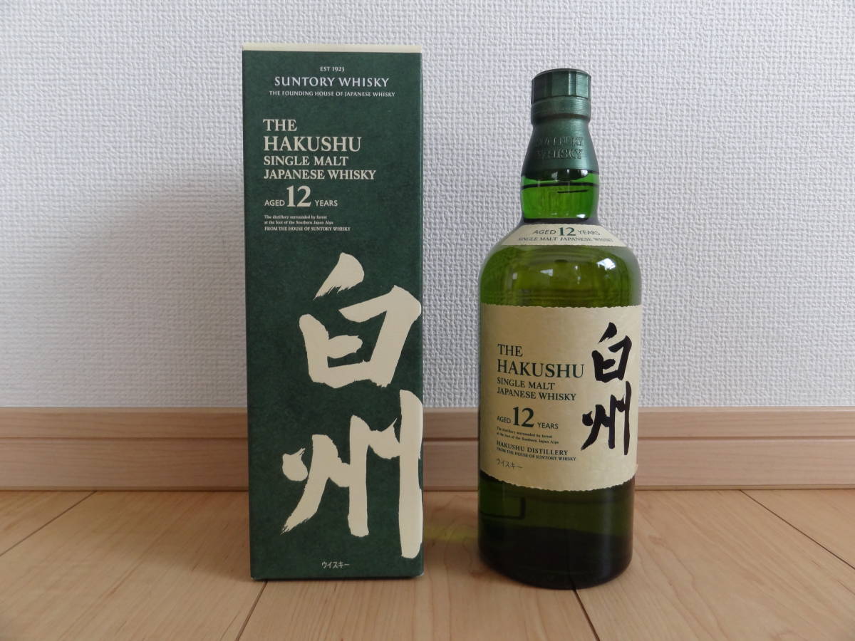 サントリー 白州 12年 : 700ml シングルモルト │ SUNTORY HAKUSHU 
