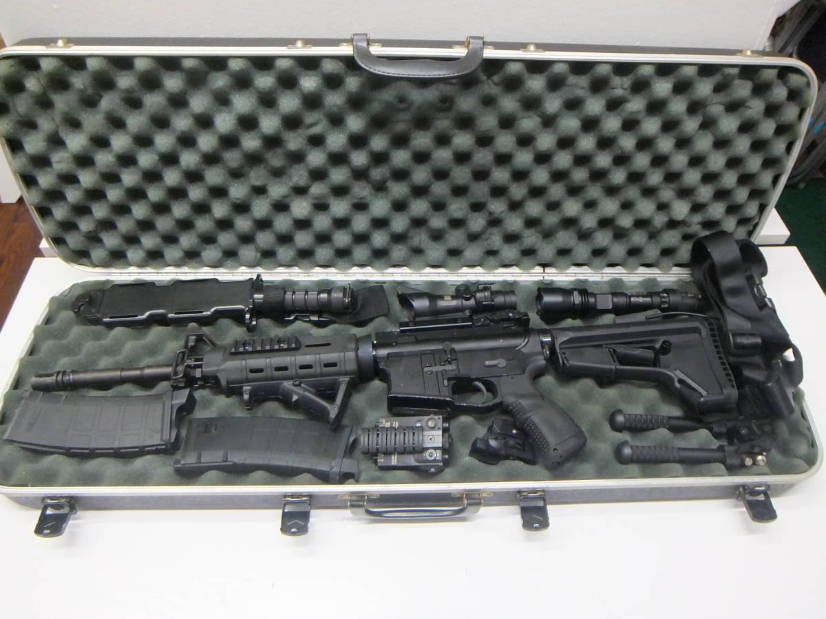 玩具祭 サバゲー祭 動作未確認 KSC? マグプル PTS MOE ACS DMCガンケース 他付属品有 コレクター必見! 他多数出品中!