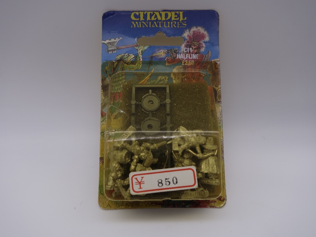 B1-28 メタルフィギュア CITADEL MINIATURES C11 HALFLINGS GAMES WORKSHOP シタデルミニチュア