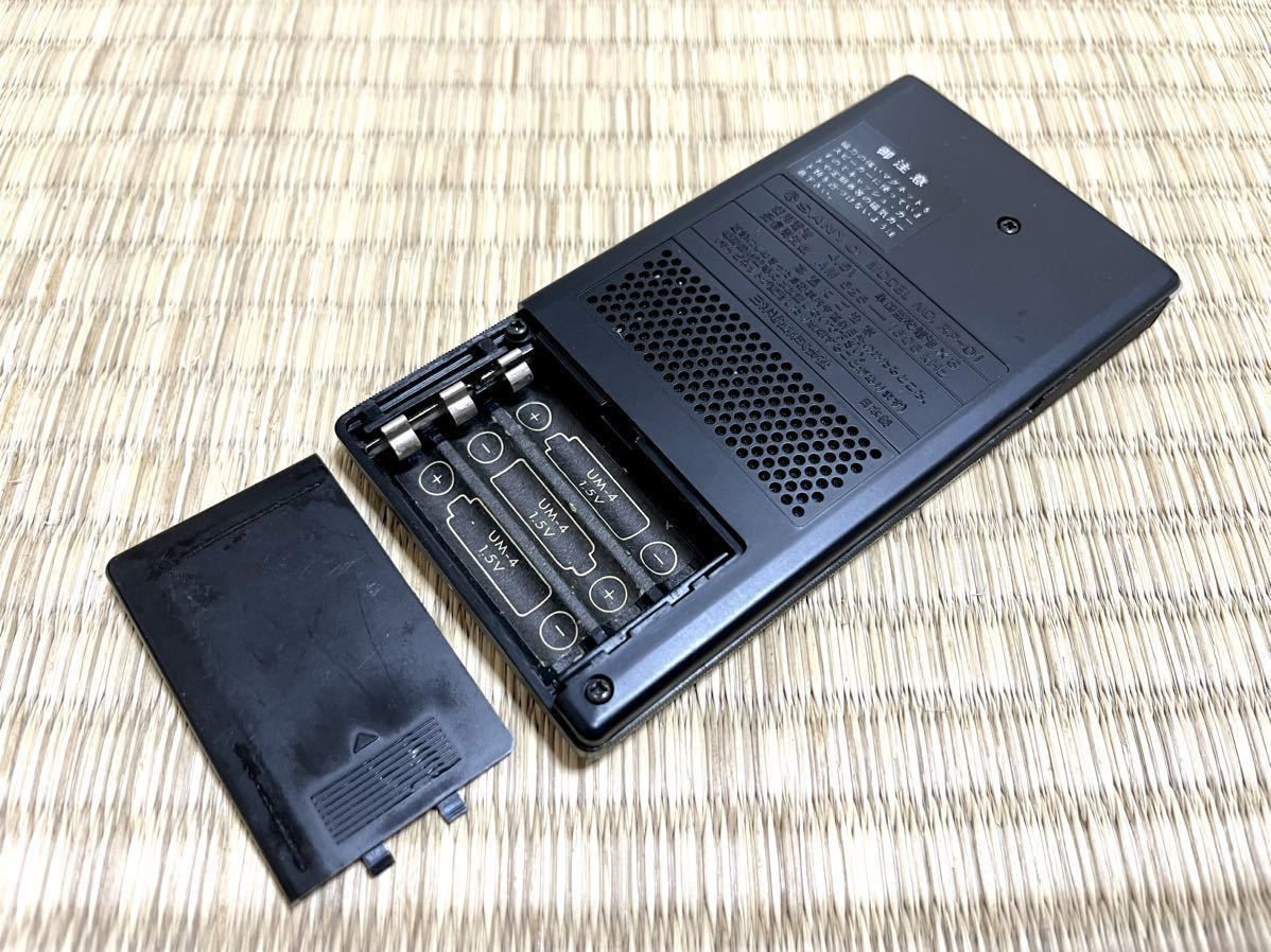 サンヨー SANYO 薄型AMラジオ PULSAR 01/パルサー01 RP-01B 昭和レトロ