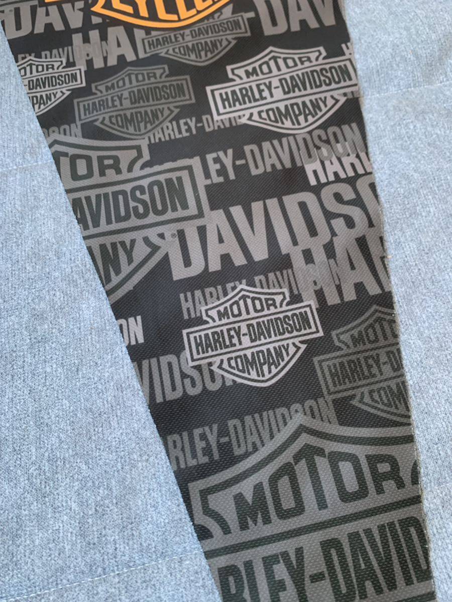【送料無料】希少 ハーレーダビッドソン HARLEY DAVIDSON ペナント ヴィンテージ ブラック 黒