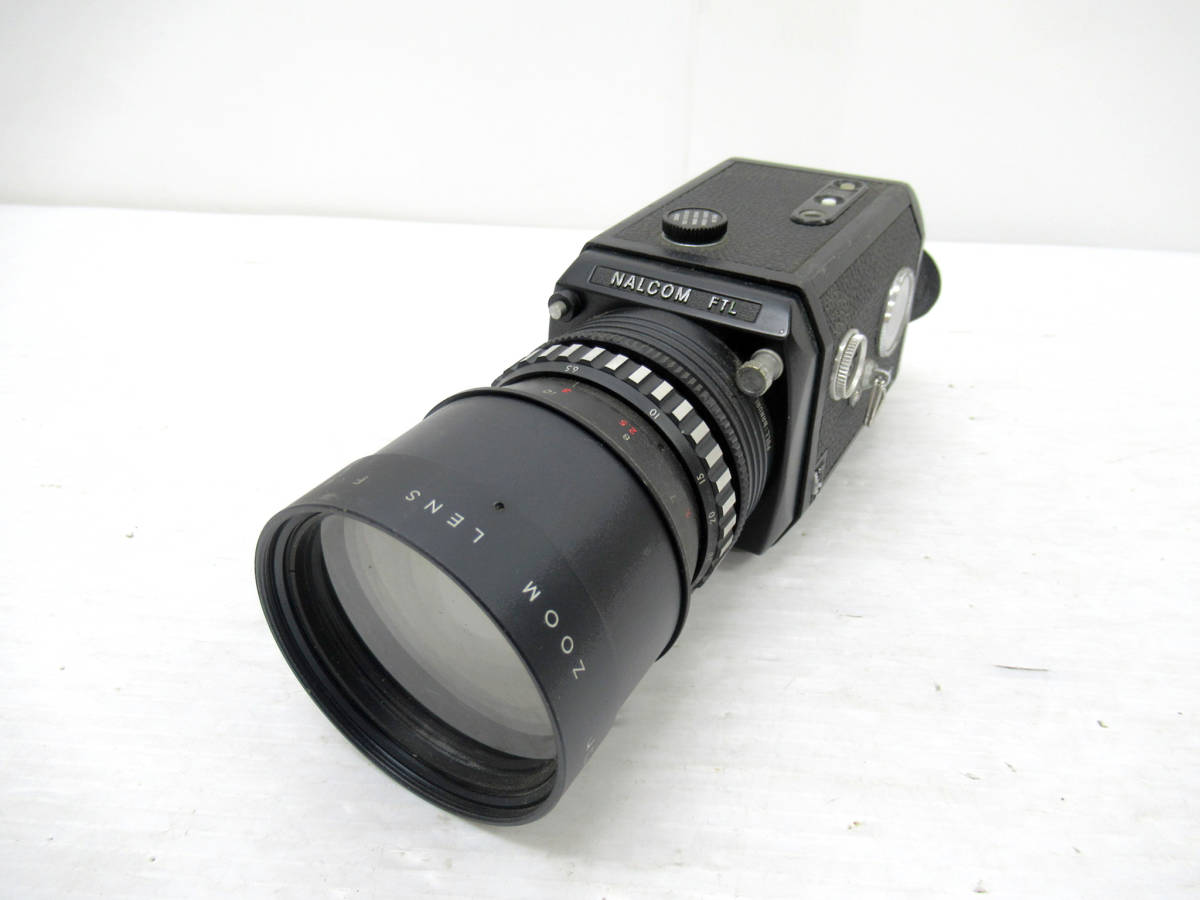 【最安値，セール】 NALCOM 午③j004//FTL SYNCHRO ZOOM/shinkor ZOOM LENS F:1.8 f=6.5-65mm(8ミリ)｜売買されたオークション情報、yahooの商品情報をアーカイブ公開 - オークファン 8ミリ