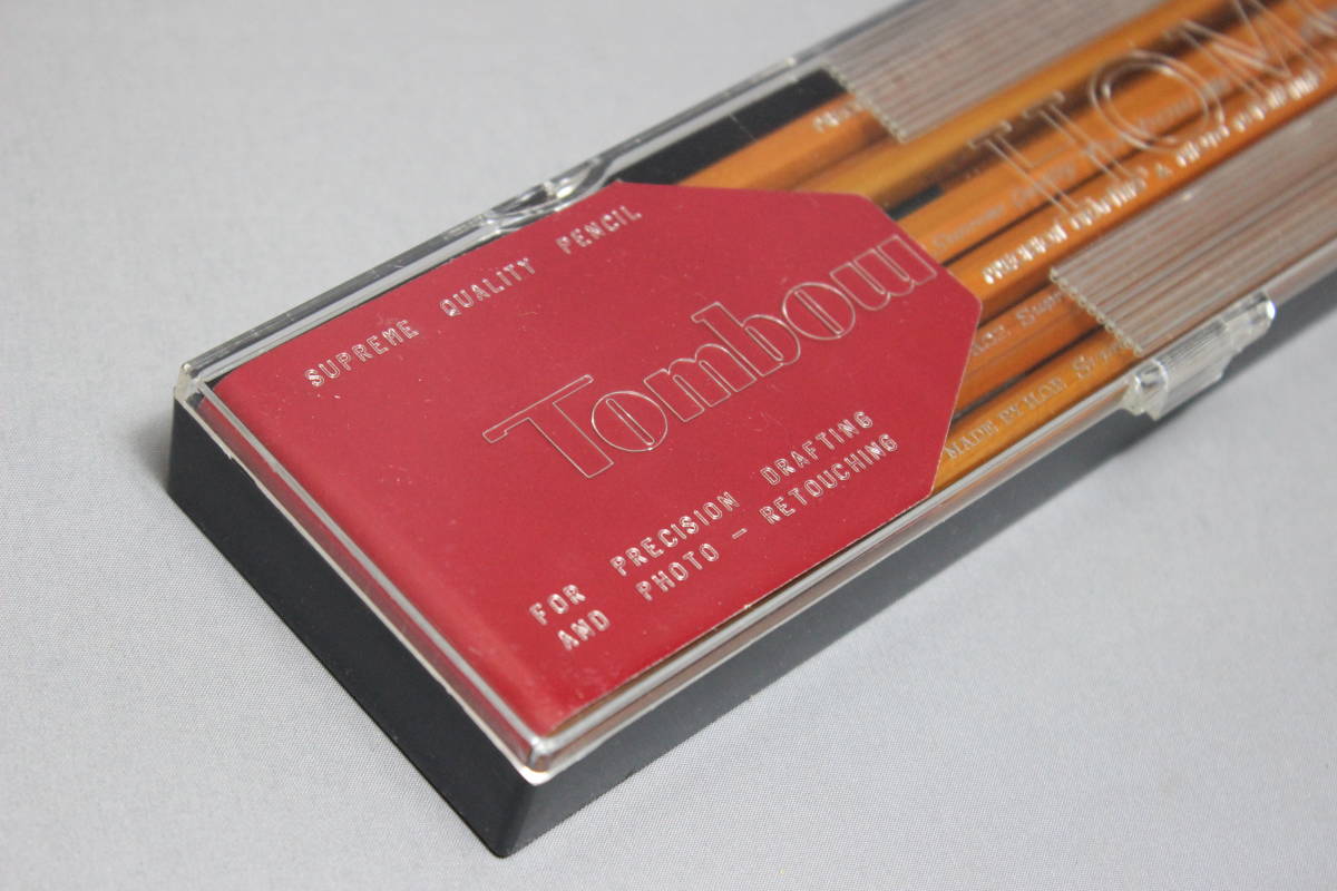 昭和レトロ トンボ鉛筆 ホモ Tommbow HOMO-GRAPH HB 1ダース プラ 