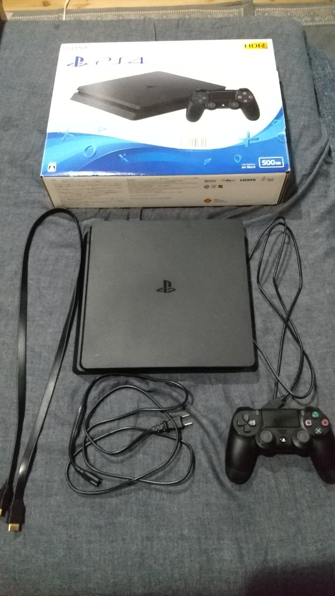  PS4 本体 CUH-2100A プレイステーション4 初期化済み ジェット ブラック 500GB(PS4本体)｜売買されたオークション情報、yahooの商品情報をアーカイブ公開 - オークファン PS4本体