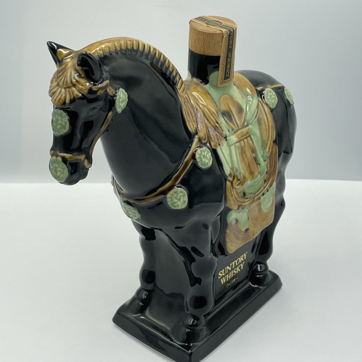 ALC463-000-000 SUNTORY サントリー WHISKY ウイスキー ROYAL ローヤル 陶器 干支ボトル 午歳 日本 古酒 600ml 43% 未開栓 ③