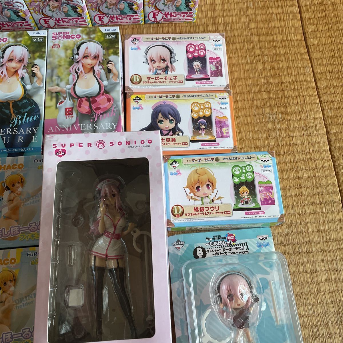 すーぱーそに子＆ぽちゃ子 水着フィギュア 2種セット 美少女