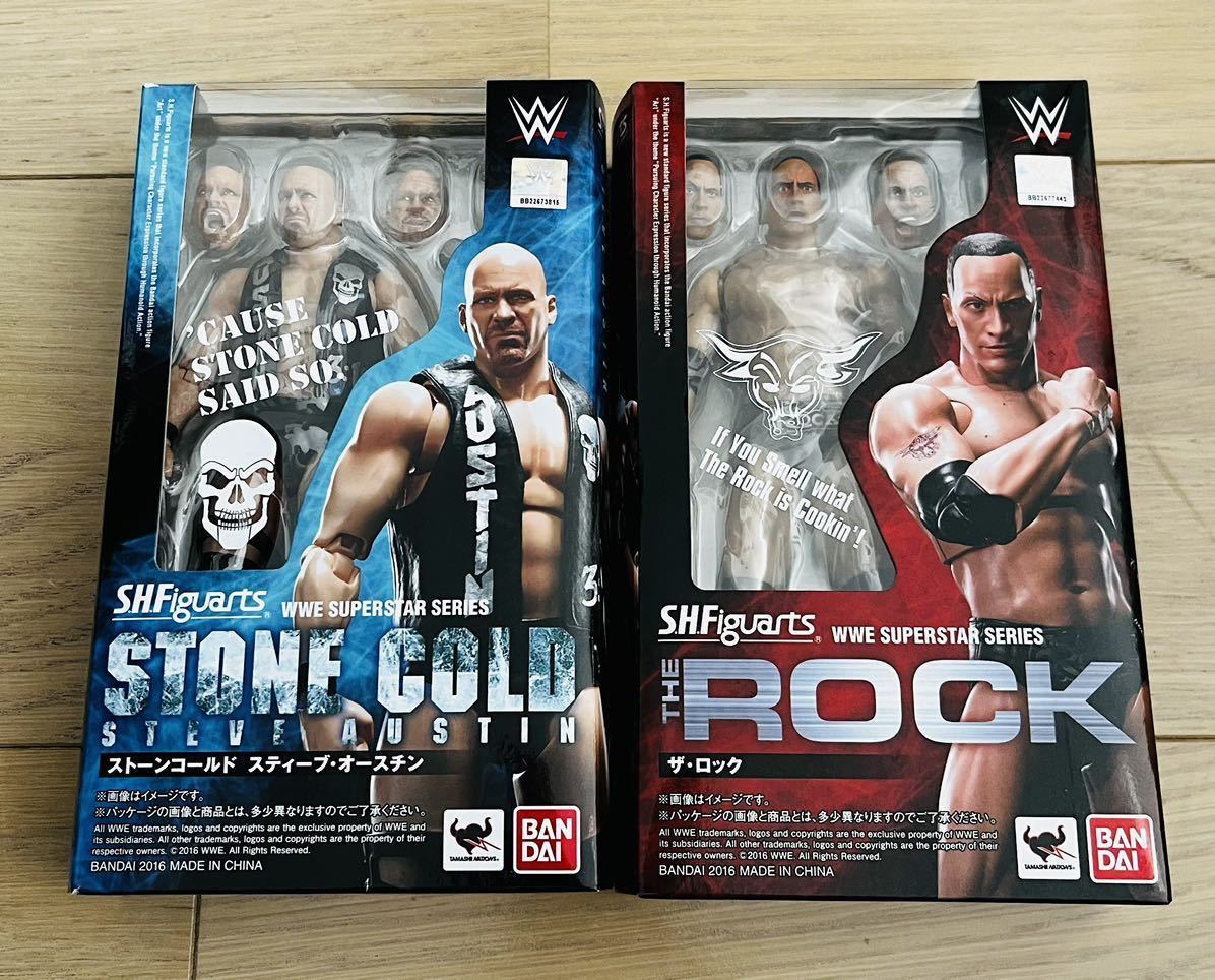 ザ・ロック スティーブン・オースティン プロレス S.H.フィギュアーツ