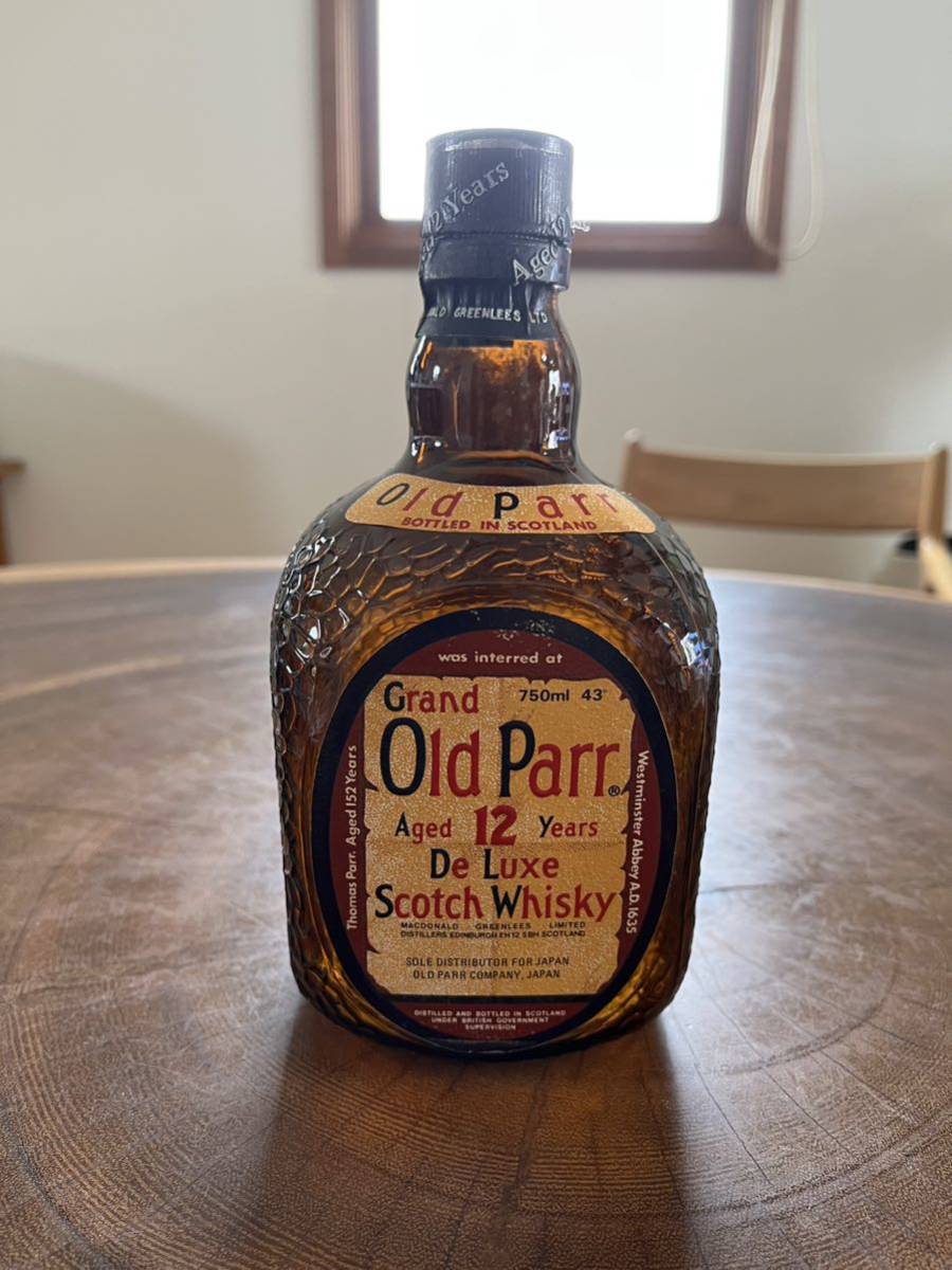 オールドパー30年　空びん Old Parr ウイスキー 空き瓶 空瓶 オールドパー(スコッチ)｜売買された