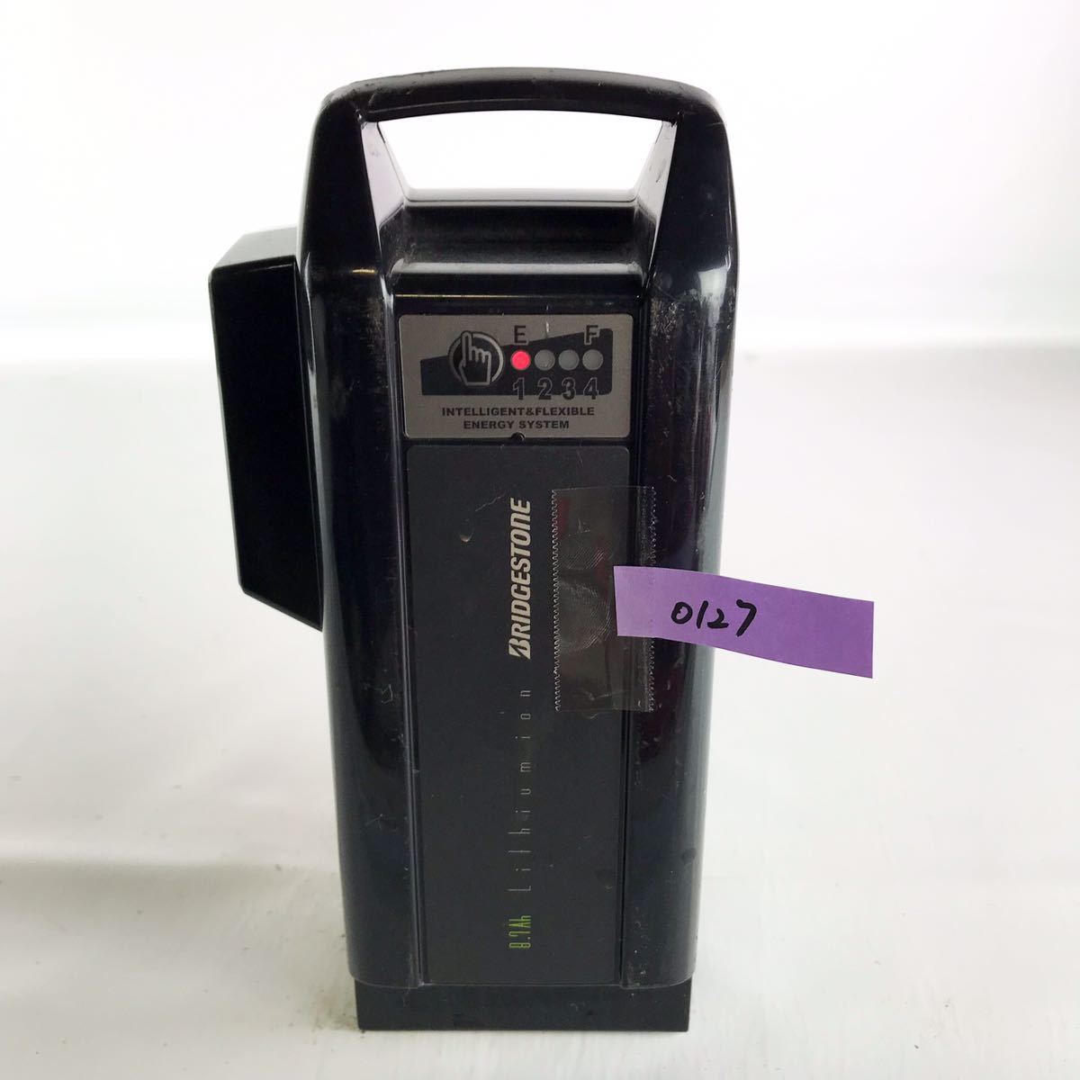 0127 ヤマハ　ブリヂストン　8.7ah X90-30型　電動自転車　電動アシスト 長押し1点灯 4点灯 バッテリー　 電動自転車バッテリー 0127