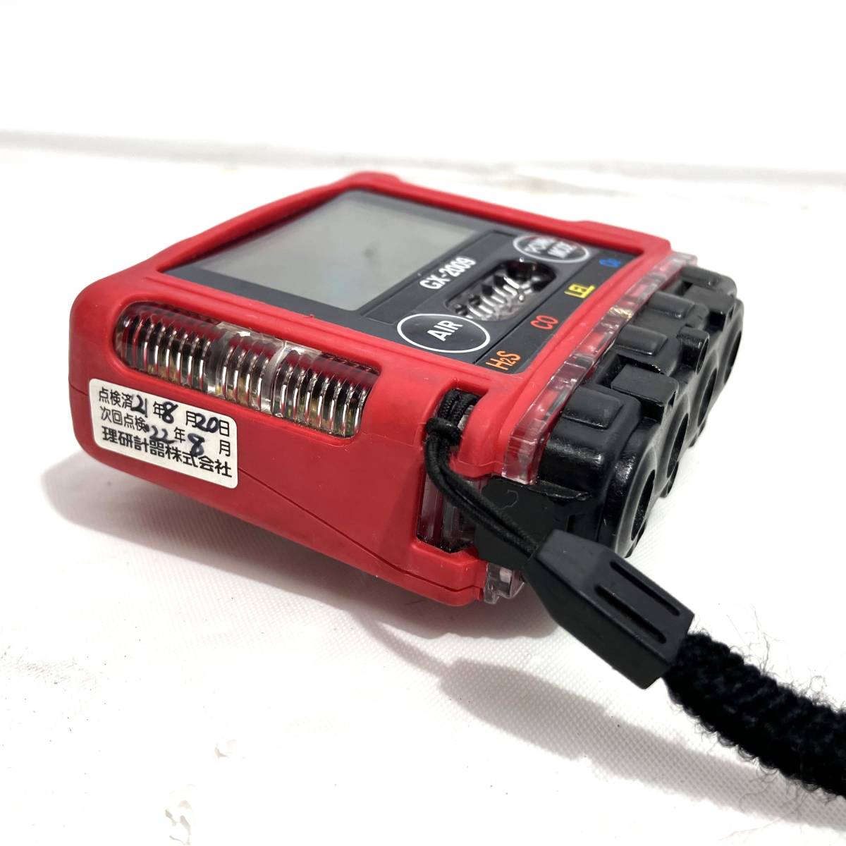 中古品】RIKEN KEIKI(理研) ポケッタブルマルチガスモニター