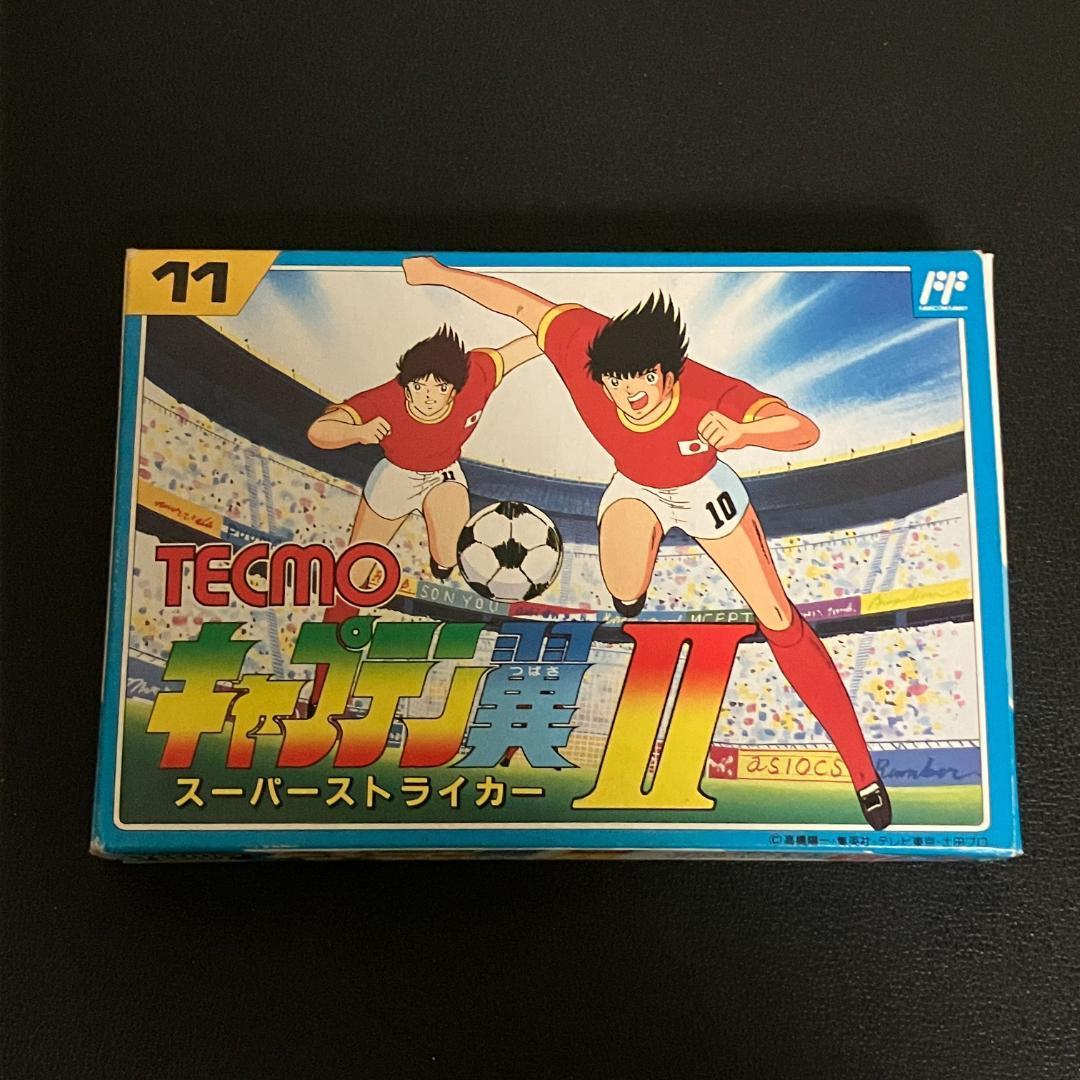 ファミコン テクモ キャプテン翼2（箱・説明書など付き） FC 任天堂