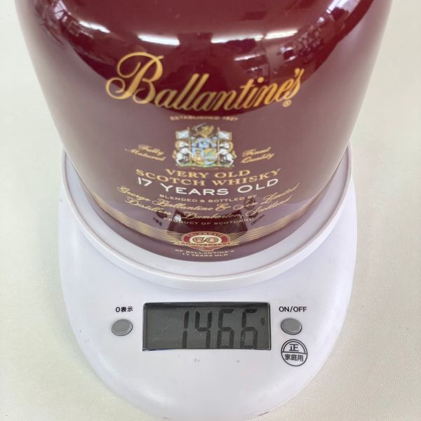 Ballantine's Scotch Whisky 陶器ボトル他2本 P325-K22-5242 Ballantines/バランタイン VERY OLD SCOTCH WHISKY