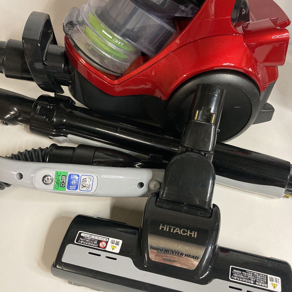 HITACHI 日立 サイクロンクリーナー 掃除機 2017年製 CV-Y350 中古