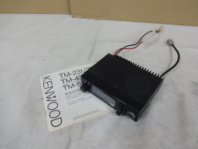 KENWOOD Yahoo!オークション (アマチュア無線 「231」トランシーバー