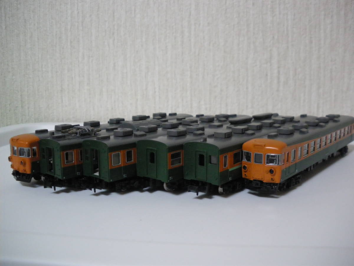 KATO】10-319 153系直流急行形電車（低運転台）6両セット＋単品（高 