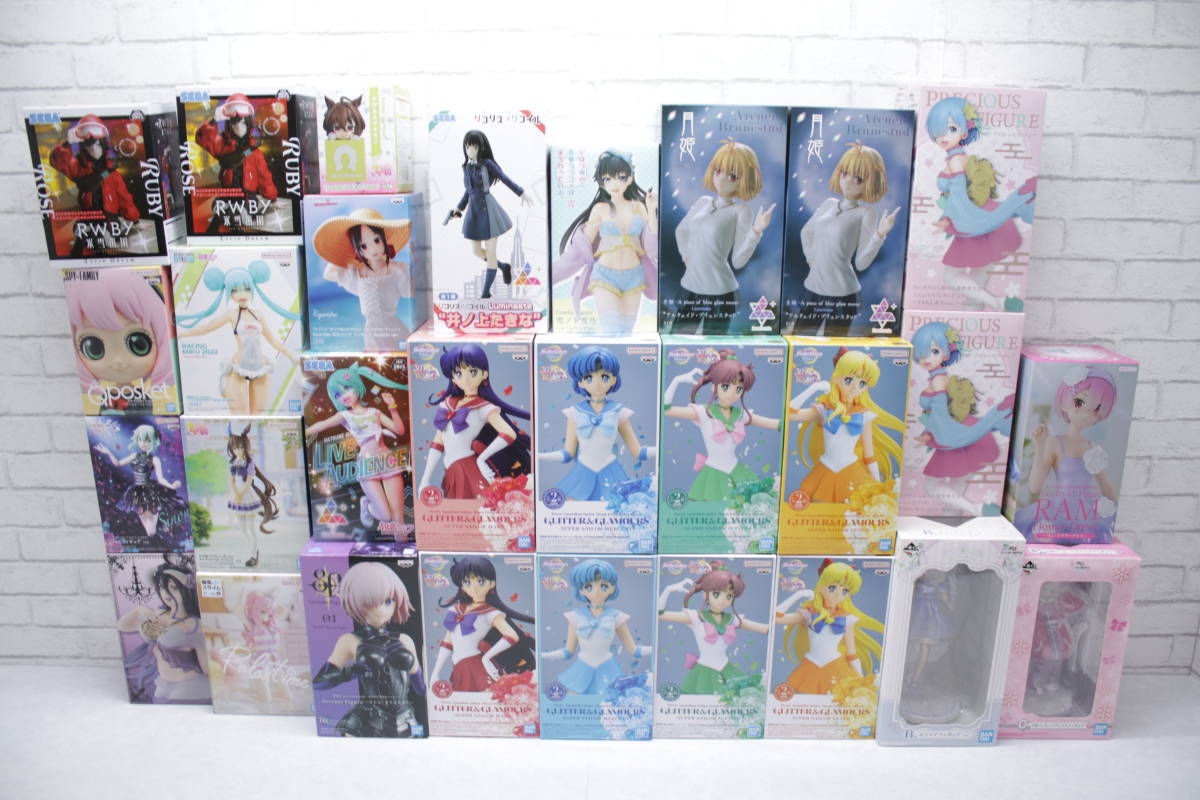 418【未開封】美少女フィギュア まとめ売り Re:ゼロから始める異世界
