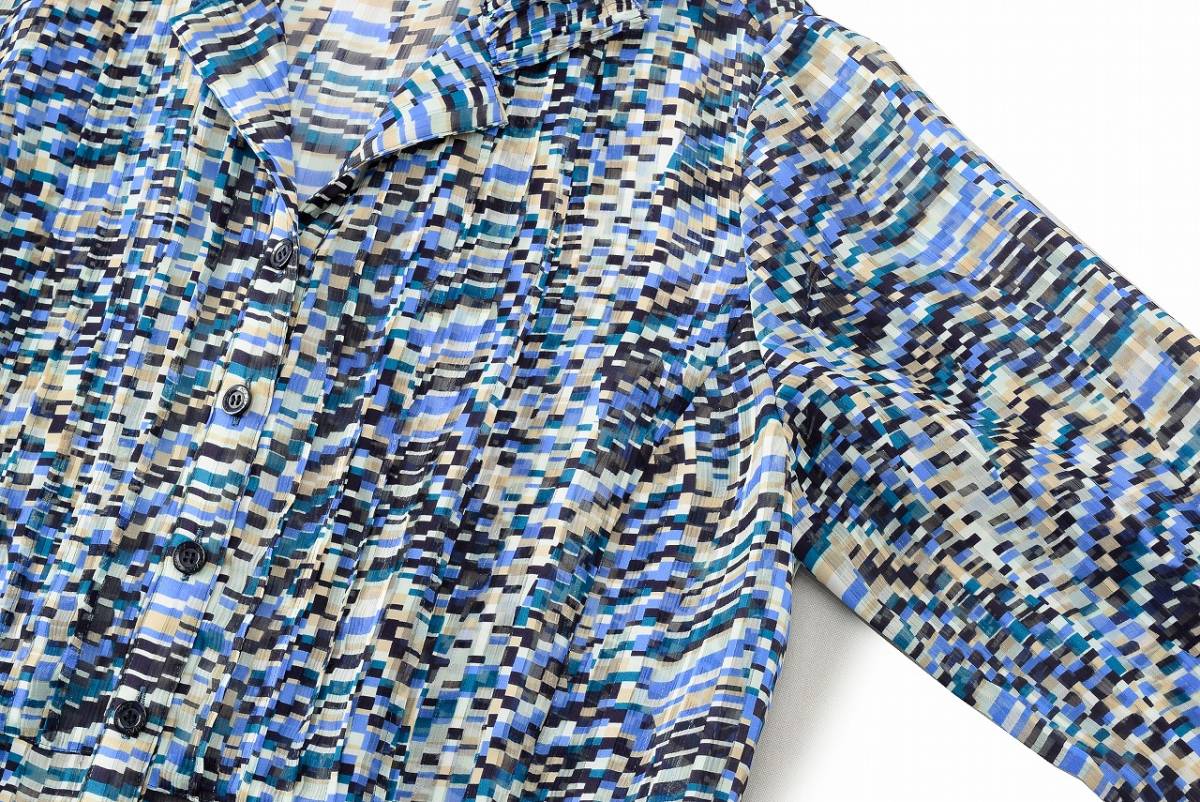 美品☆レリアン・ロシャスプルミエール4.2万☆13+号/13-15号☆ブラウス 