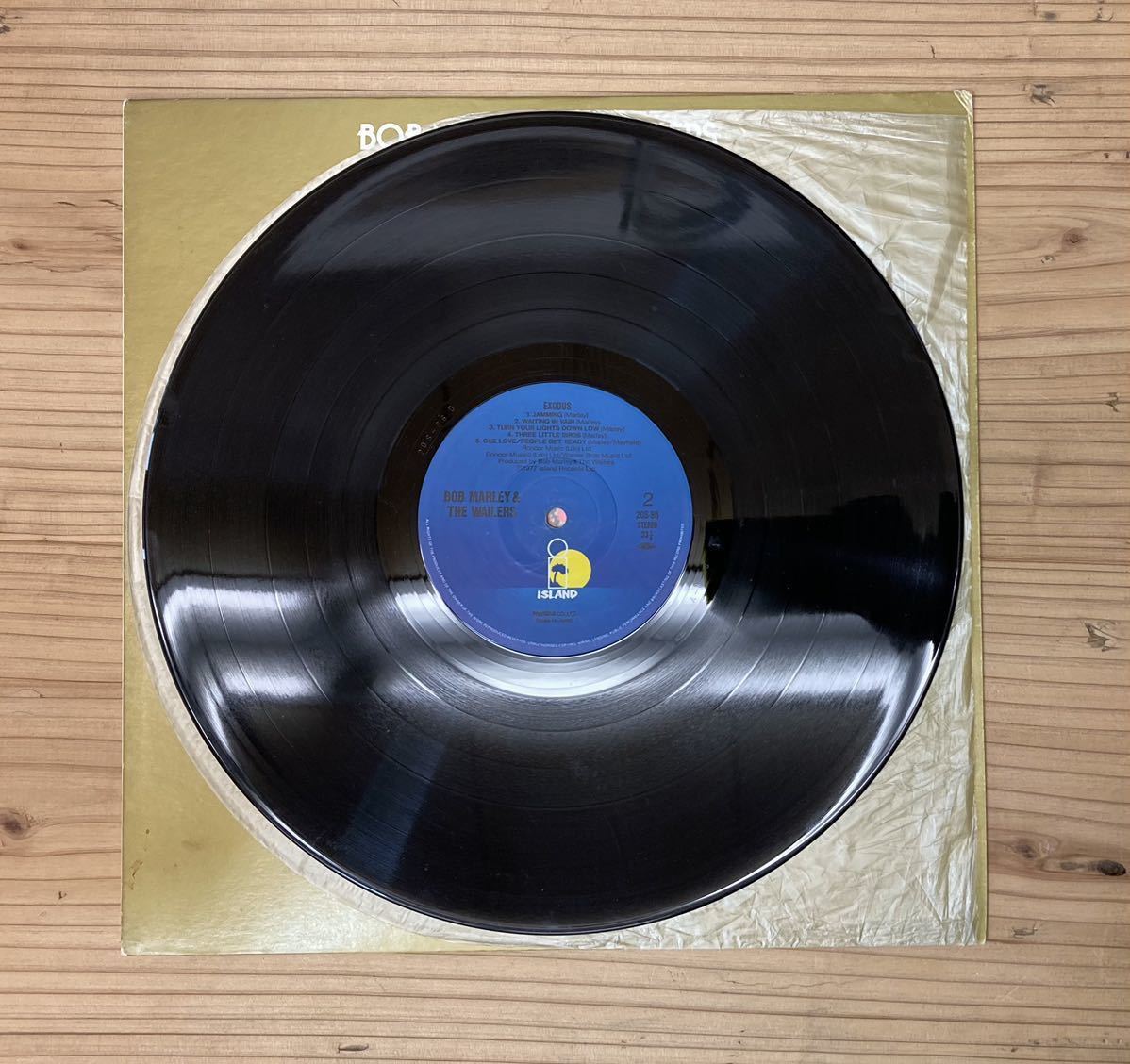 希少！LP レコード ボブ・マーリー＆ザ・ウェイラーズ EXODUS (国内盤 
