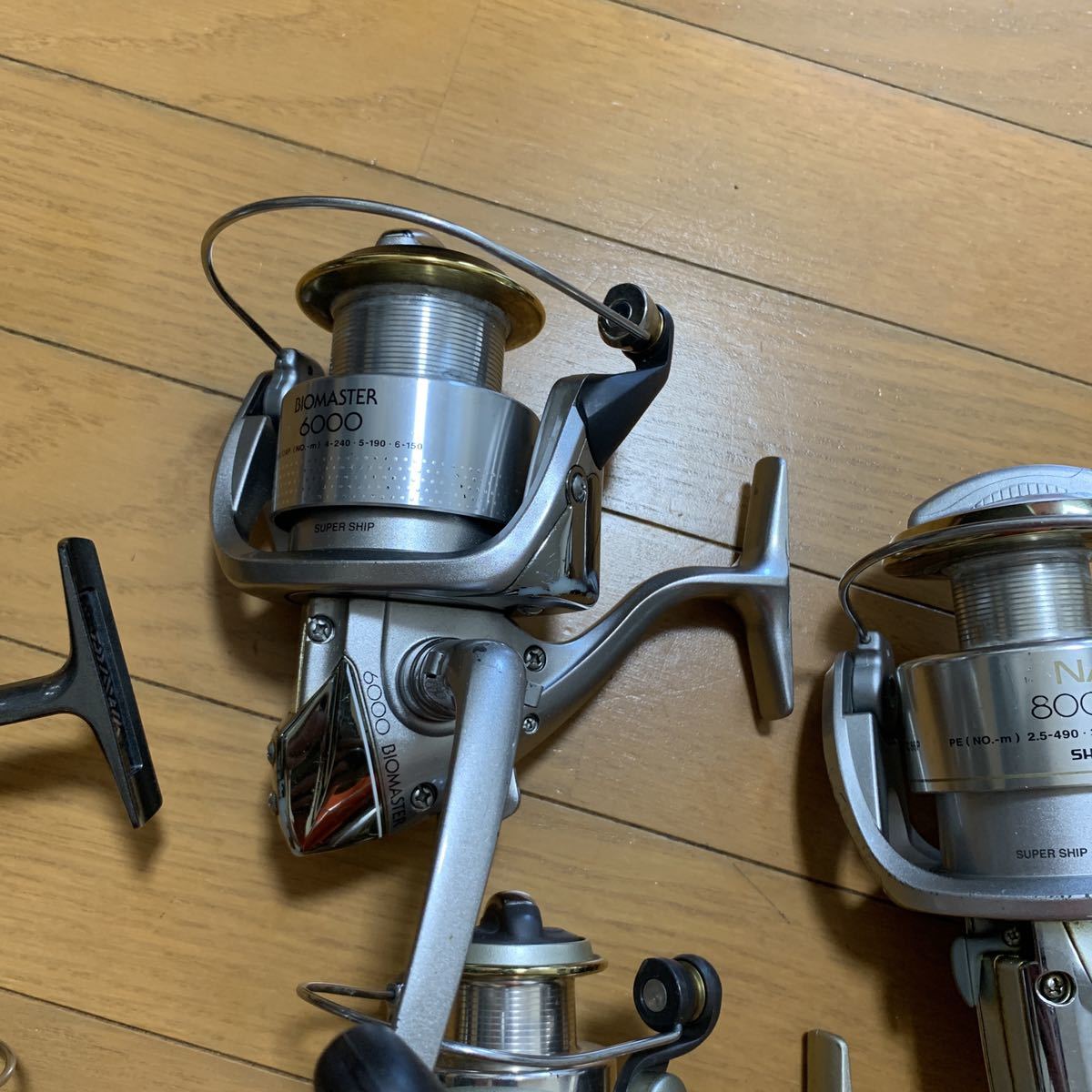 リールまとめ5個 リールまとめ売り JITS ZX リールまとめ5個スピニング