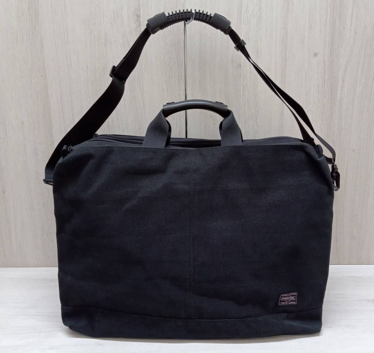 【極美品】ポーター ビジネスバッグ　ブリーフケース　EINS 大容量 PORTER/ポーター/ブリーフケース/EINS/2WAY OVERNIGHT BRIEFCASE
