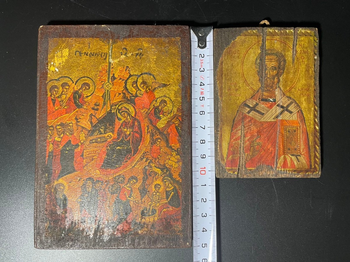 ギリシャ正教 イコン お客様の声 絵で描かれた聖書・イコン 守護天使と 