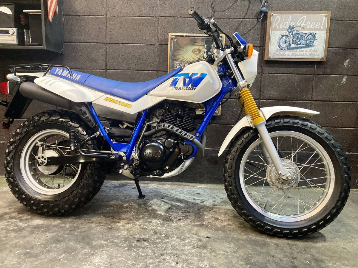 ヤマハ YAMAHA ヤマハ TW 200 実働 書類あり 自賠責保険あり