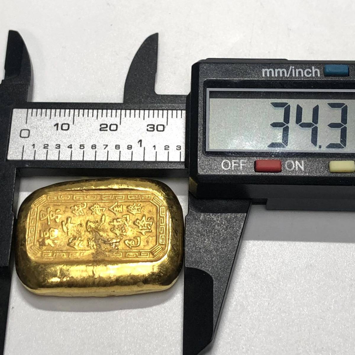 古銭 金元寶 金貨 福景 千足純條(開運用) 重さ 約41.06g