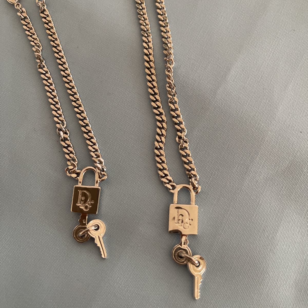 クリスチャンディオール ネックレス、ブレスレットペア