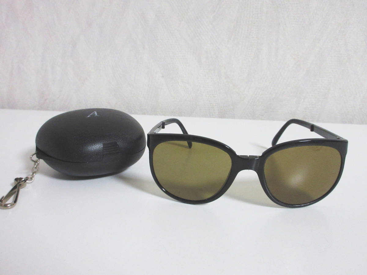 アナトミカ ANATOMICA 折りたたみ サングラス ブラックフレーム hj1081