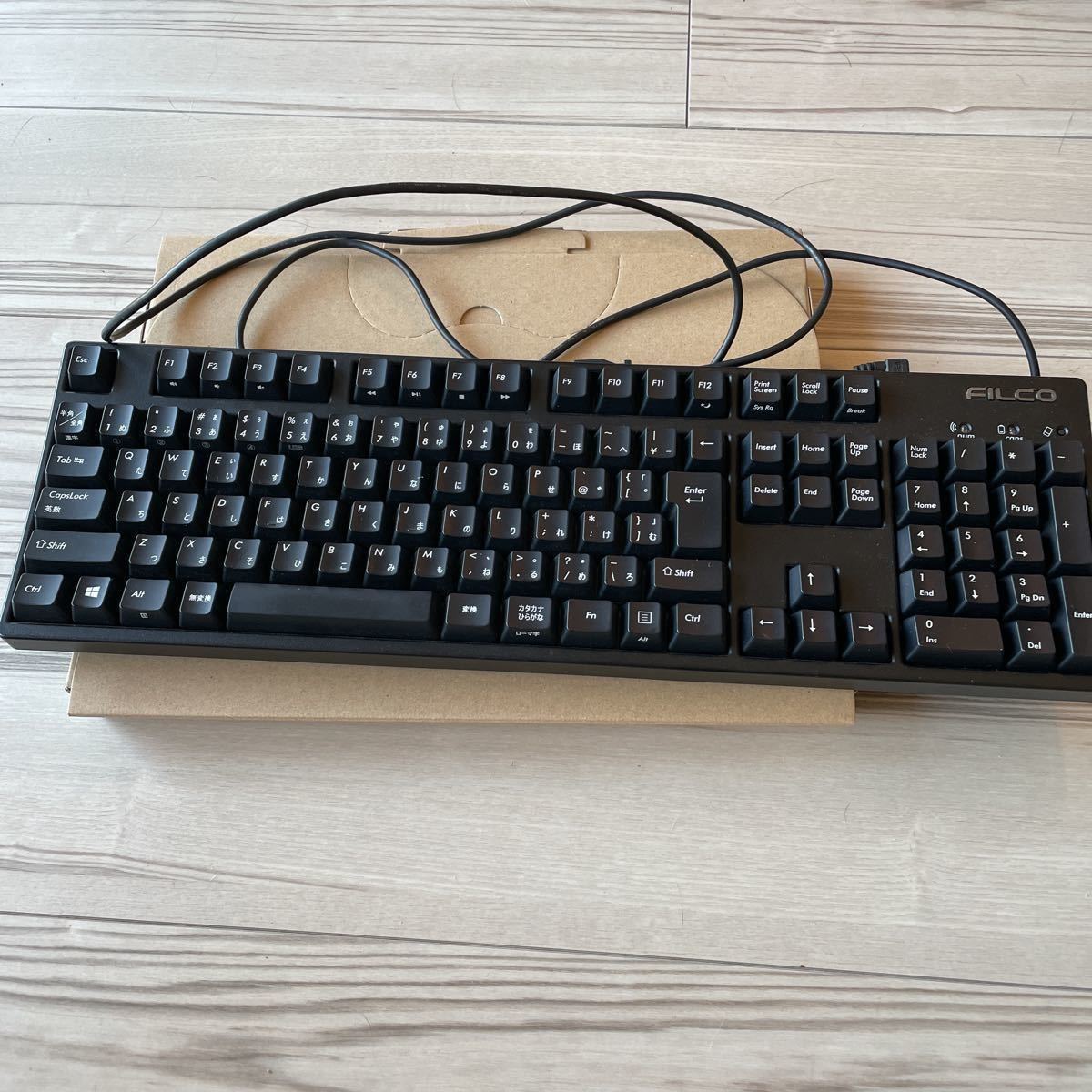 FILCO Majestouch Convertible2 Cherry MX SILENTスイッチ 日本語カナあり 無線/有線両対応 ブラック FKBC108MPS/JB2