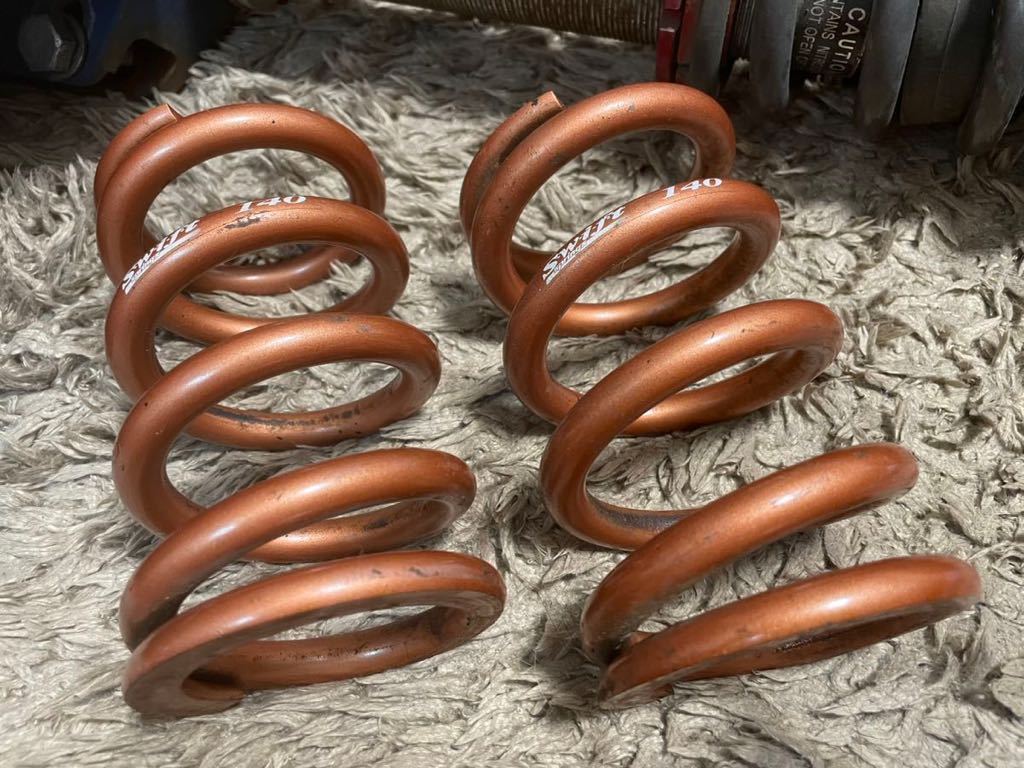 SWIFT スイフト 直巻きスプリング ID65 152mm 6inch 14kg /mm 【公式通販】