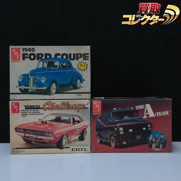 【得価，定番】 mT095b 未組立 amt ERTL 1/25 ヤンキー チャレンジャー 1940 フォードクーペ 特攻野郎Aチーム バン | プラモデル H(その他)｜売買されたオークション情報、yahooの商品情報をアーカイブ公開 - オーク その他