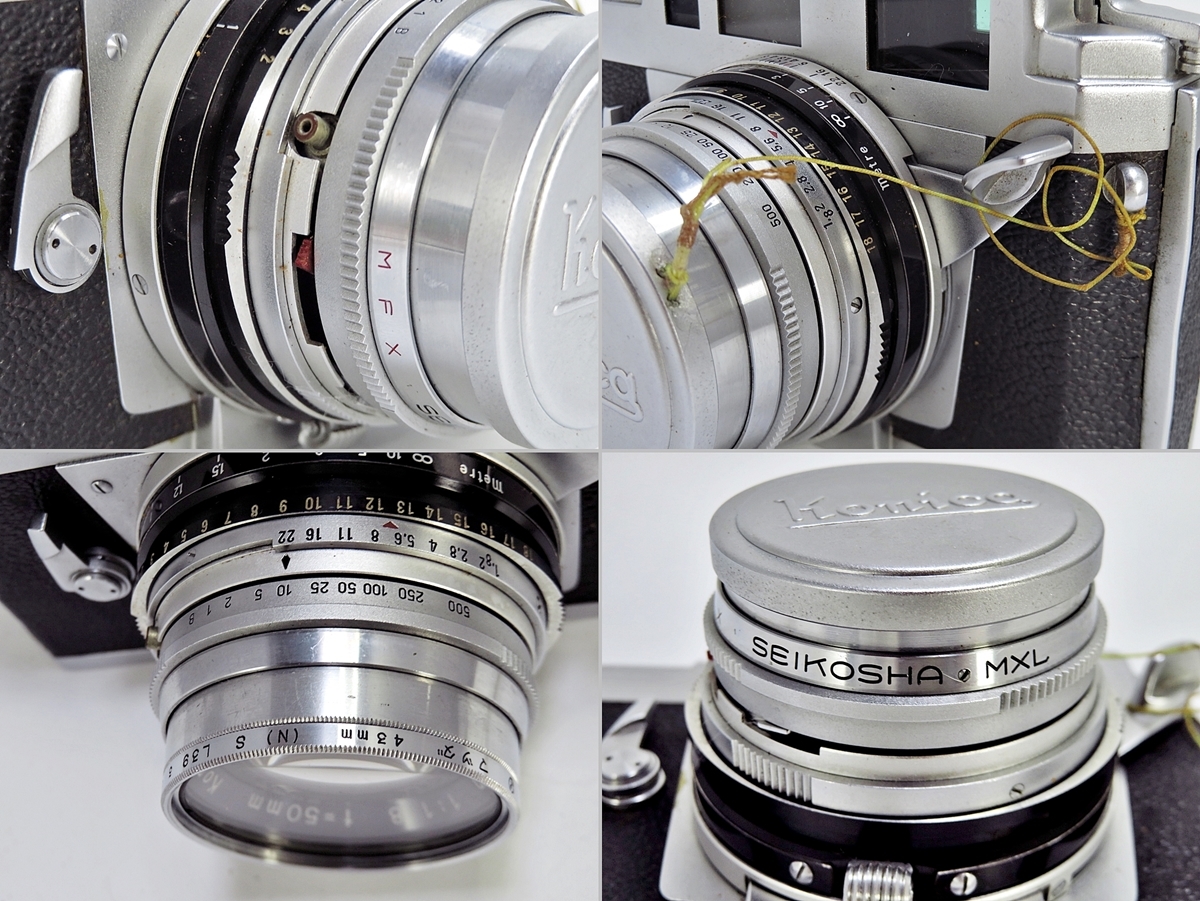 Konica IIIA 3A Konishiroku Hexanon 1:1.8 f=50mm コニカ スリーエー