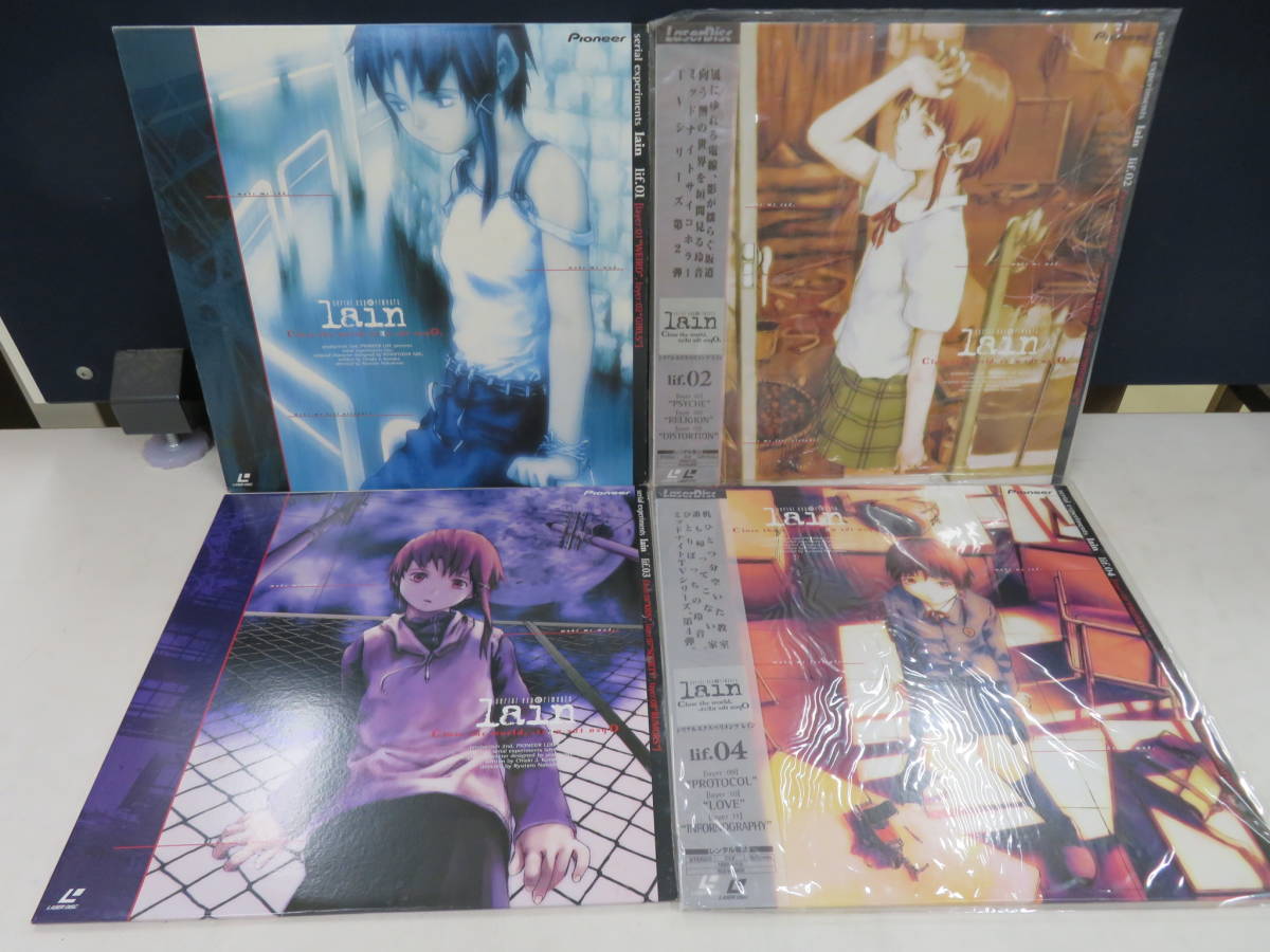 B00166071/【アニメ】●LDx4/「serial experiments lain 1～4セット」