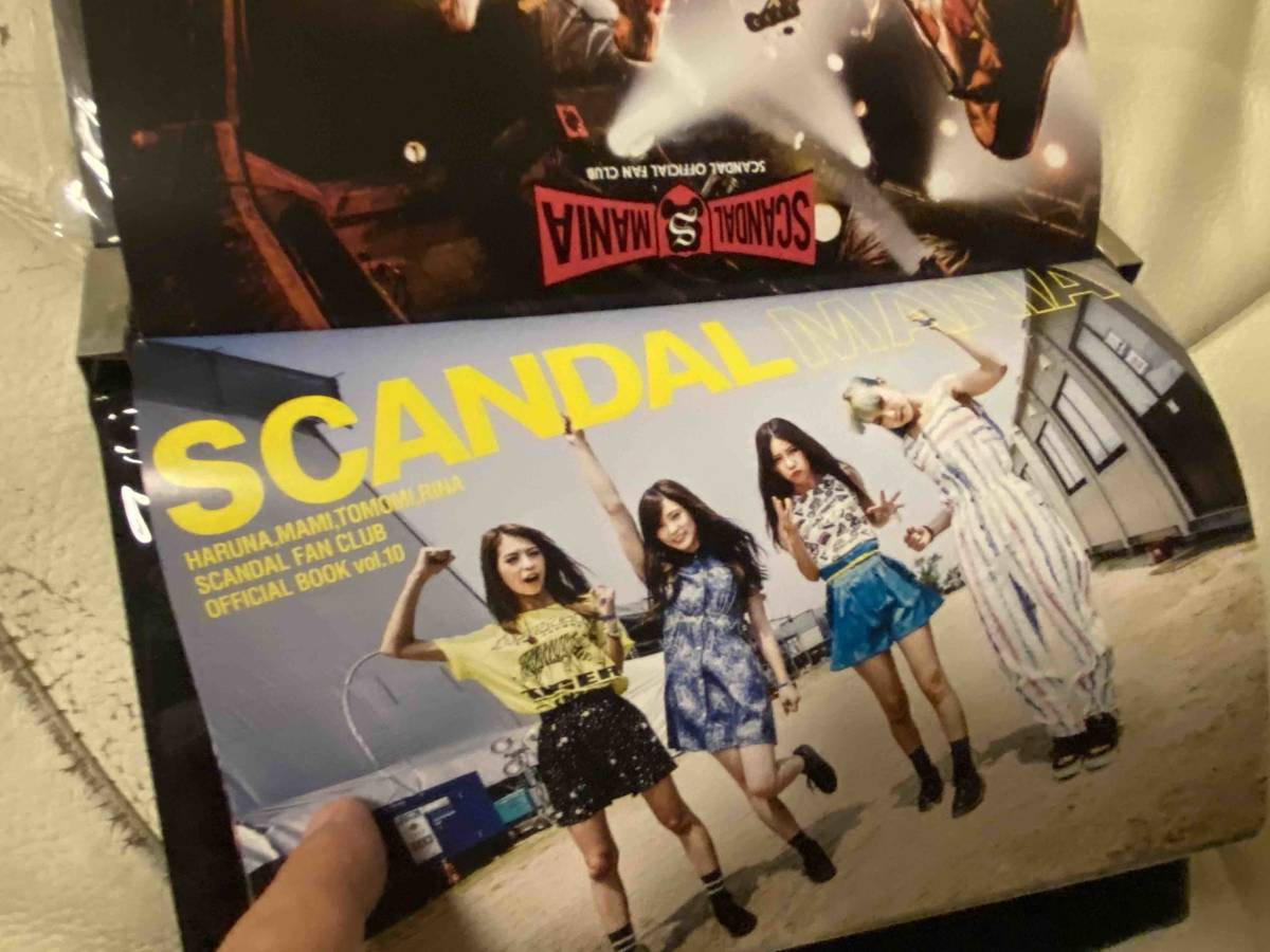 SCAANDALファンクラブ会報「SCANDAL MANIA」 ※専用バインダーに2号から