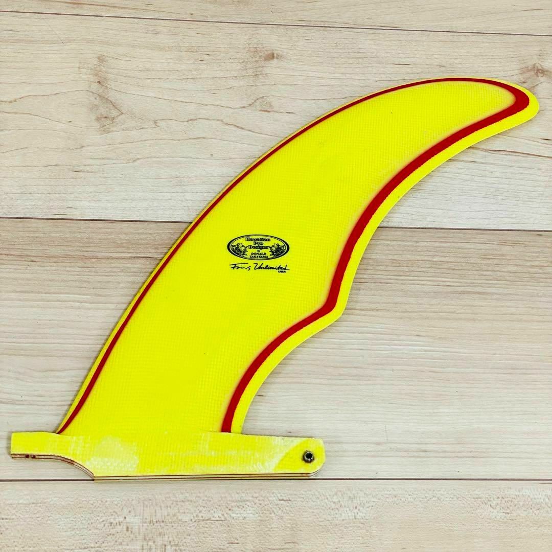 ロングボード センターフィン ドナルドタカヤマ 9-1/4 匿名配送】ドナルドタカヤマ ロングボードセンターフィン ハワイアン