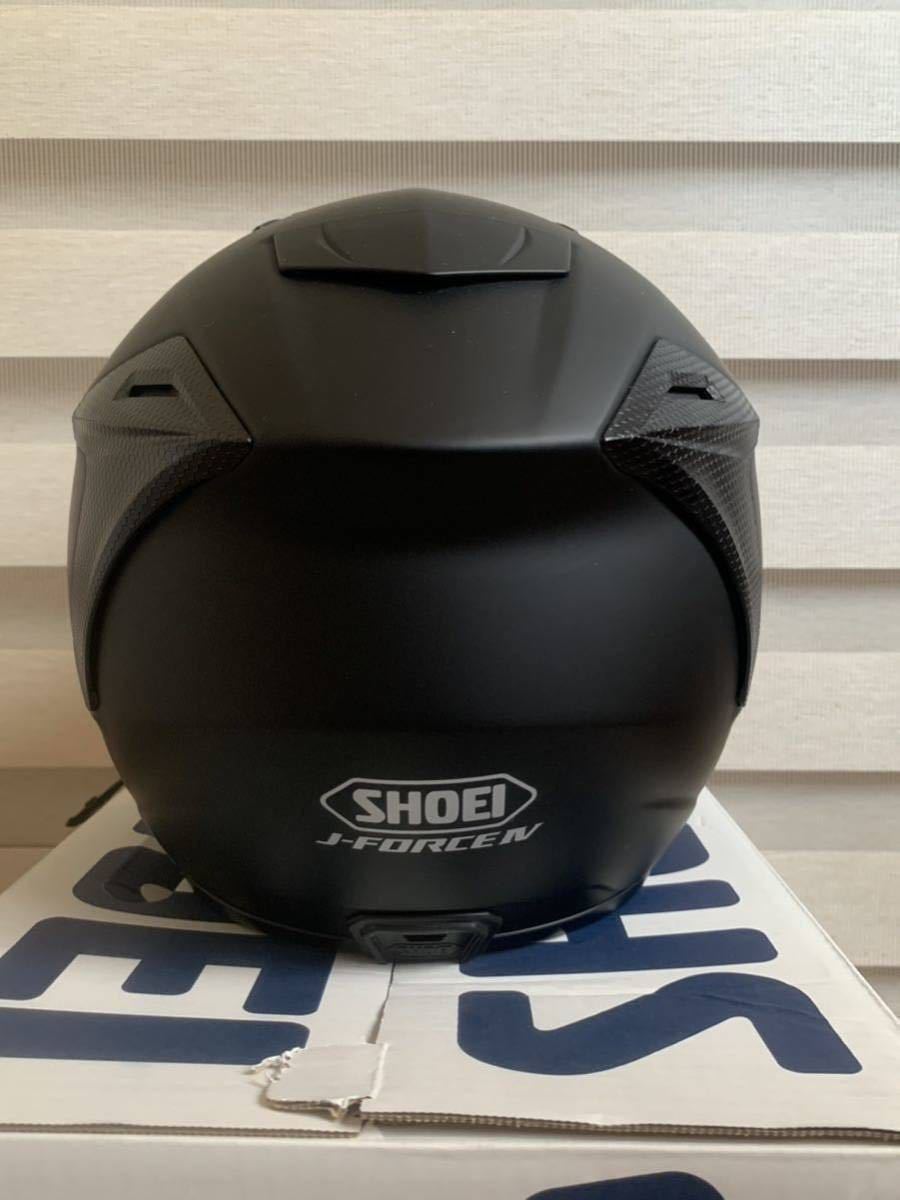 SHOEI ジェットヘルメット J-FORCE Ⅳ マットブラック Mサイズ【中古美