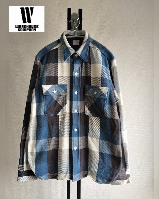 人気SALE，セール WAREHOUSE/ウエアハウス/ブロックチェックヘビー