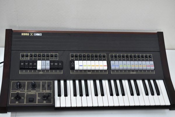 KORG Σ Sigma KP-30 コルグ シグマ シンセサイザー 通電OK ジャンク品扱い ハードケース付