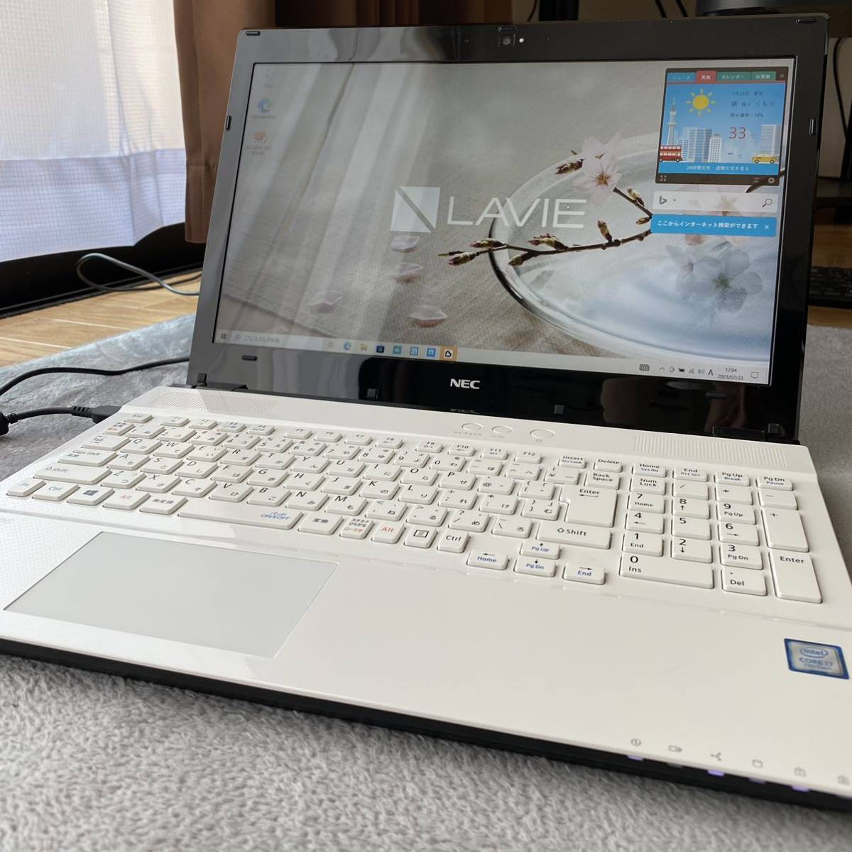 NEC LAVIE Core i7 NS650⁄G PC-NS650GAW 4GB i7-7500U 7500U NS650⁄G